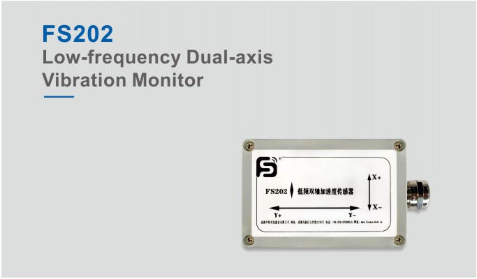 FS202 Dual-Axis Vibration Monitor